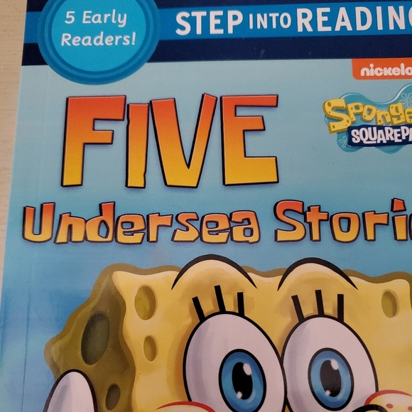Nickelodeon Spongebob '5 Undersea stories' bool - Picture 2 of 8